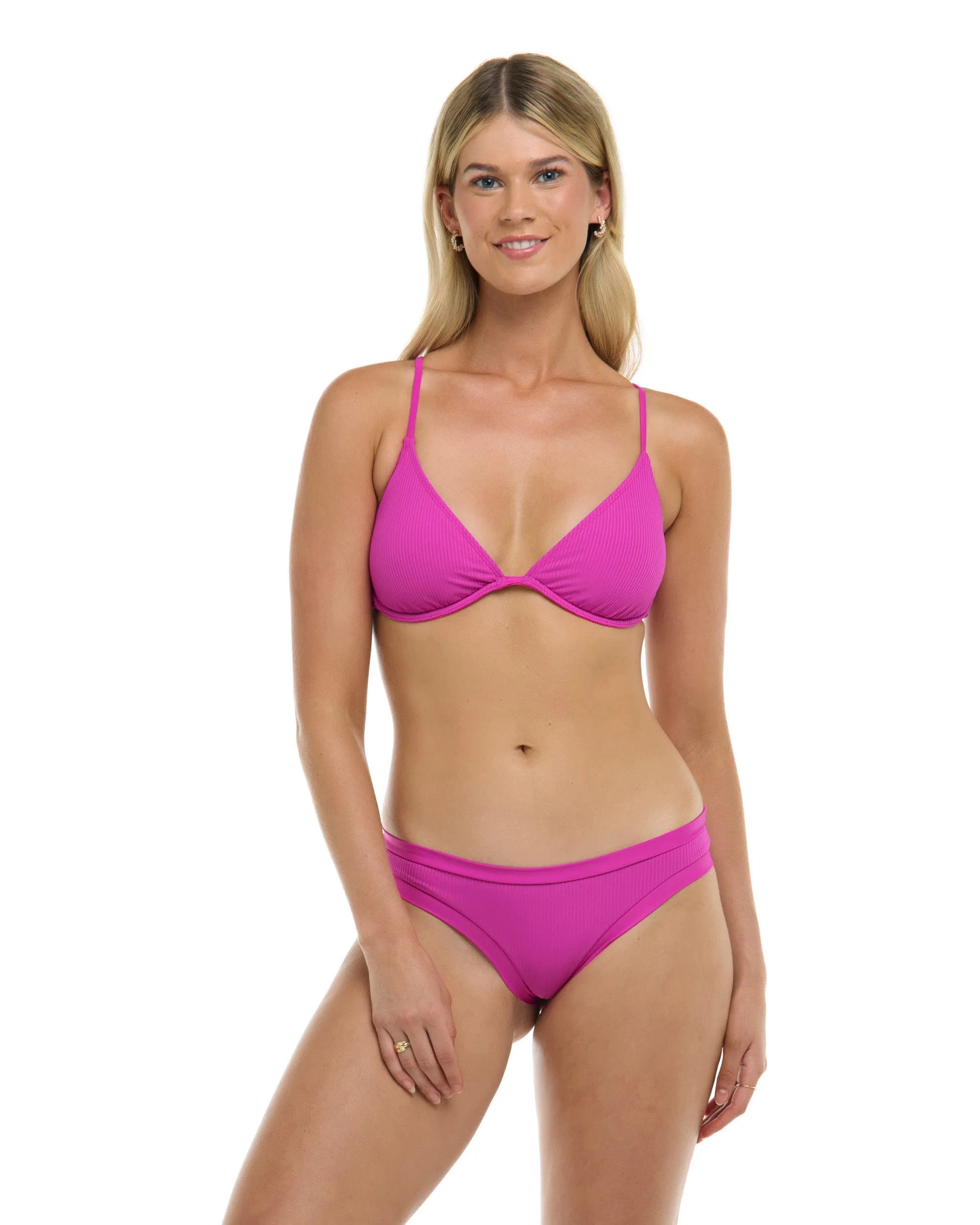 Ibiza Patsy Bikini Top - Fuchsia