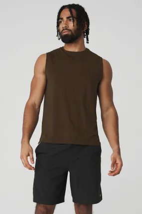 Idol Performance Tank - Espresso