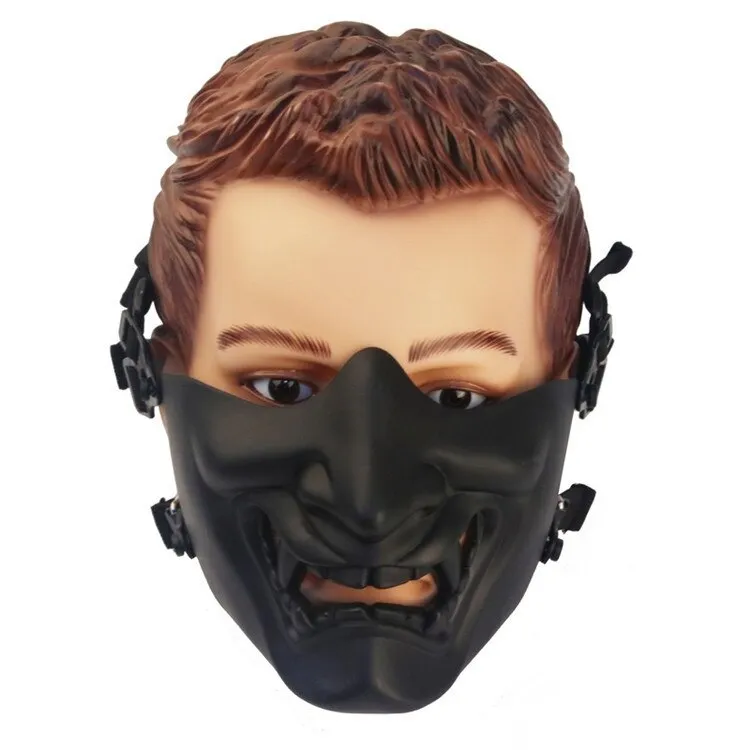 Kabuki Samurai Half Face Mask