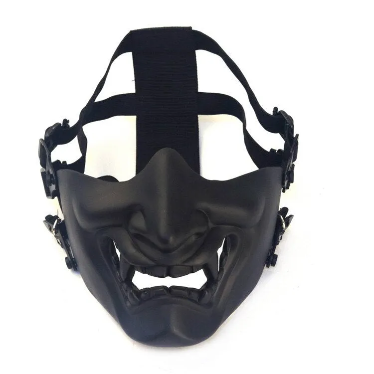 Kabuki Samurai Half Face Mask