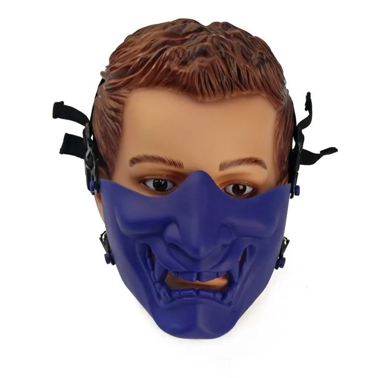 Kabuki Samurai Half Face Mask