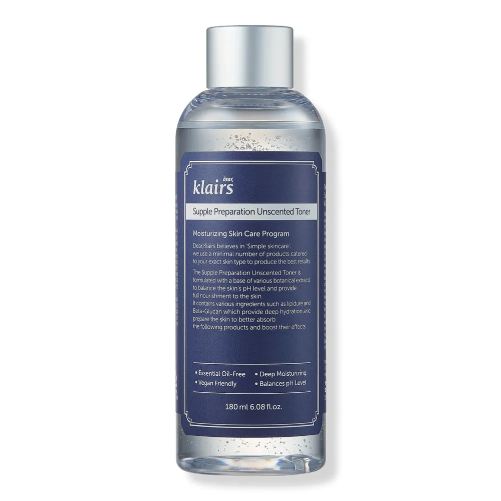 Klairs Supple Preparation Unscented Toner