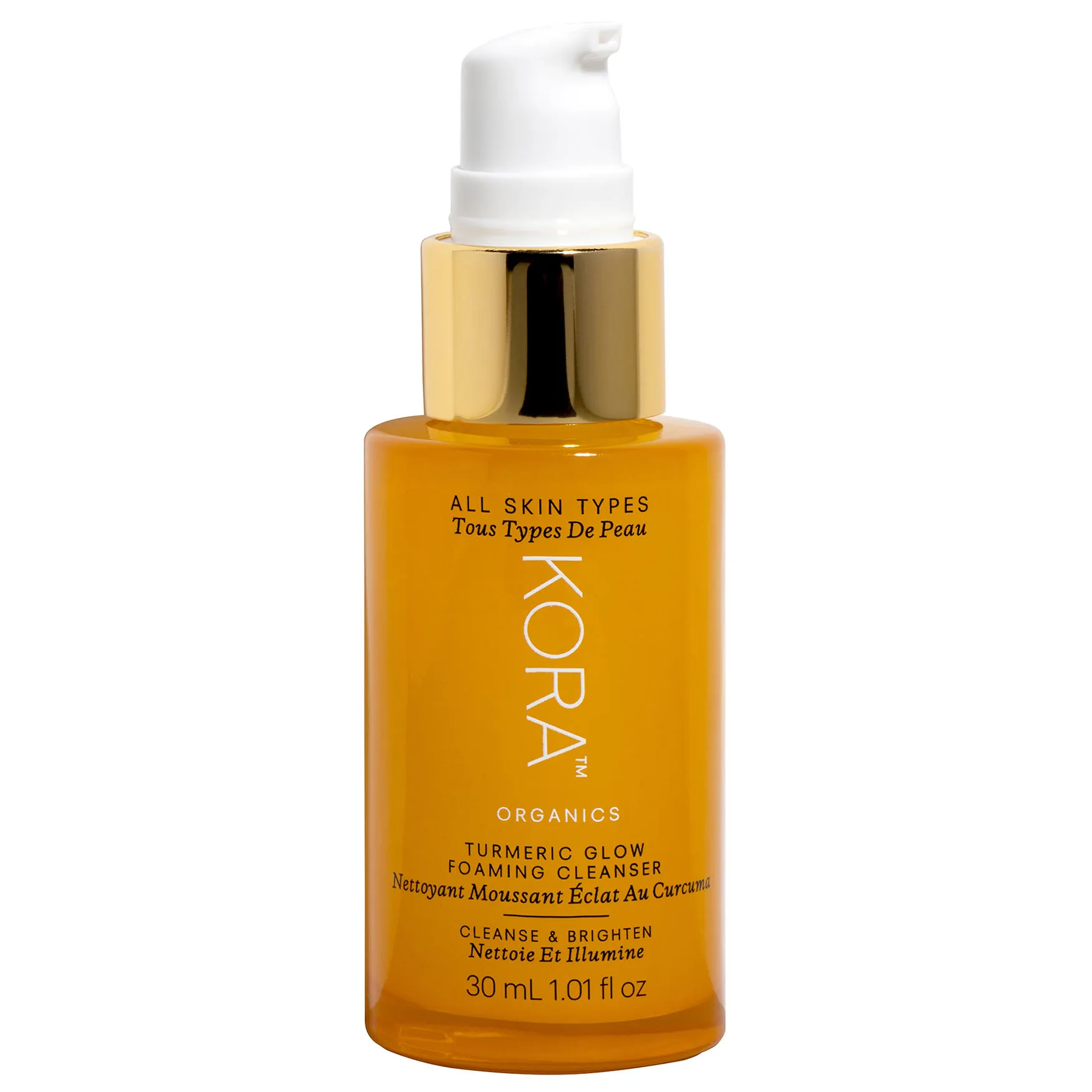 Kora Organics Turmeric Glow Foaming Cleanser