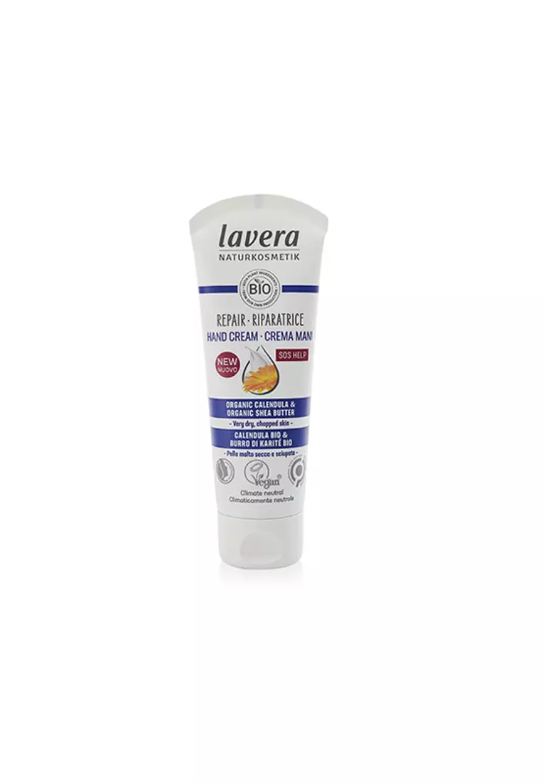 Lavera LAVERA - SOS Help Repar Hand Cream With Organic Celendula & Organic Shea Butter - For Very Dry, Chapped Skin 75ml/2.6