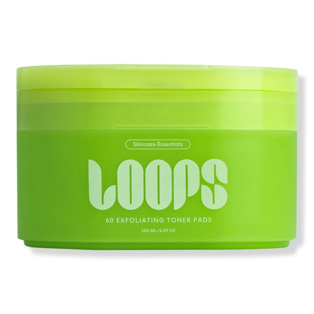 LOOPS Exfoliating Toner Biodegradable Skincare Pads