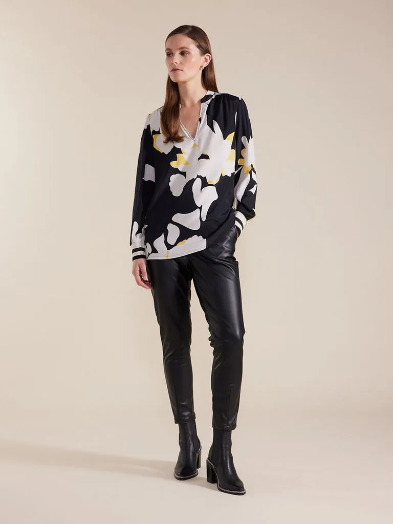 Marco Polo Shadow Floral Top