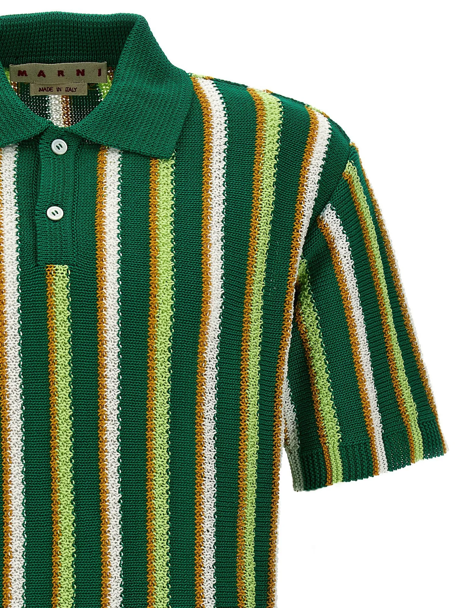 Marni    Marni Striped Polo Shirt