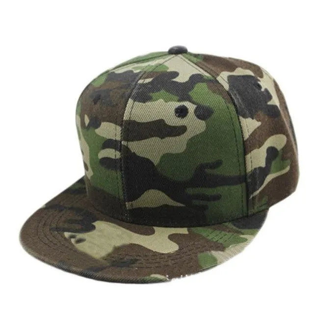 Men Baseball Cap WomenArmyGreen Camouflage Printed Hip Hop Dance Hat Sunscreen Cap #2415 SM6