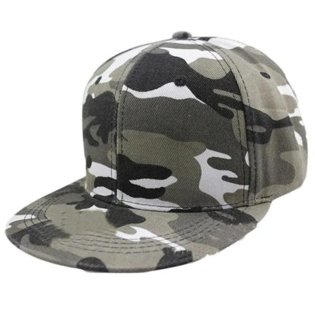 Men Baseball Cap WomenArmyGreen Camouflage Printed Hip Hop Dance Hat Sunscreen Cap #2415 SM6