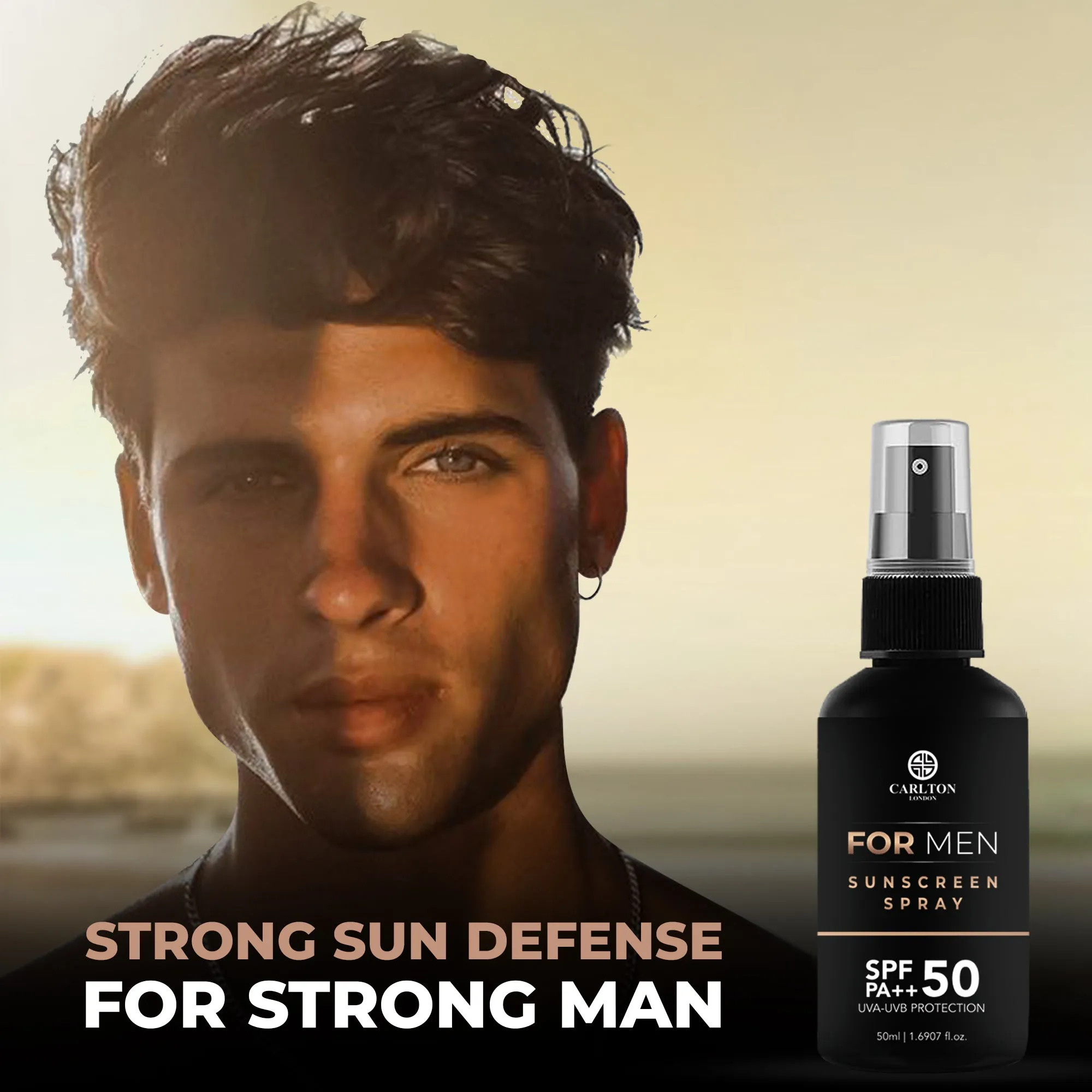 Men Sunscreen Spray - 50Ml