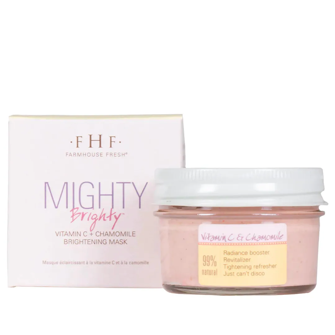 MIGHTY BRIGHTY VITAMIN C + CHAMOMILE BRIGHTENING MASK