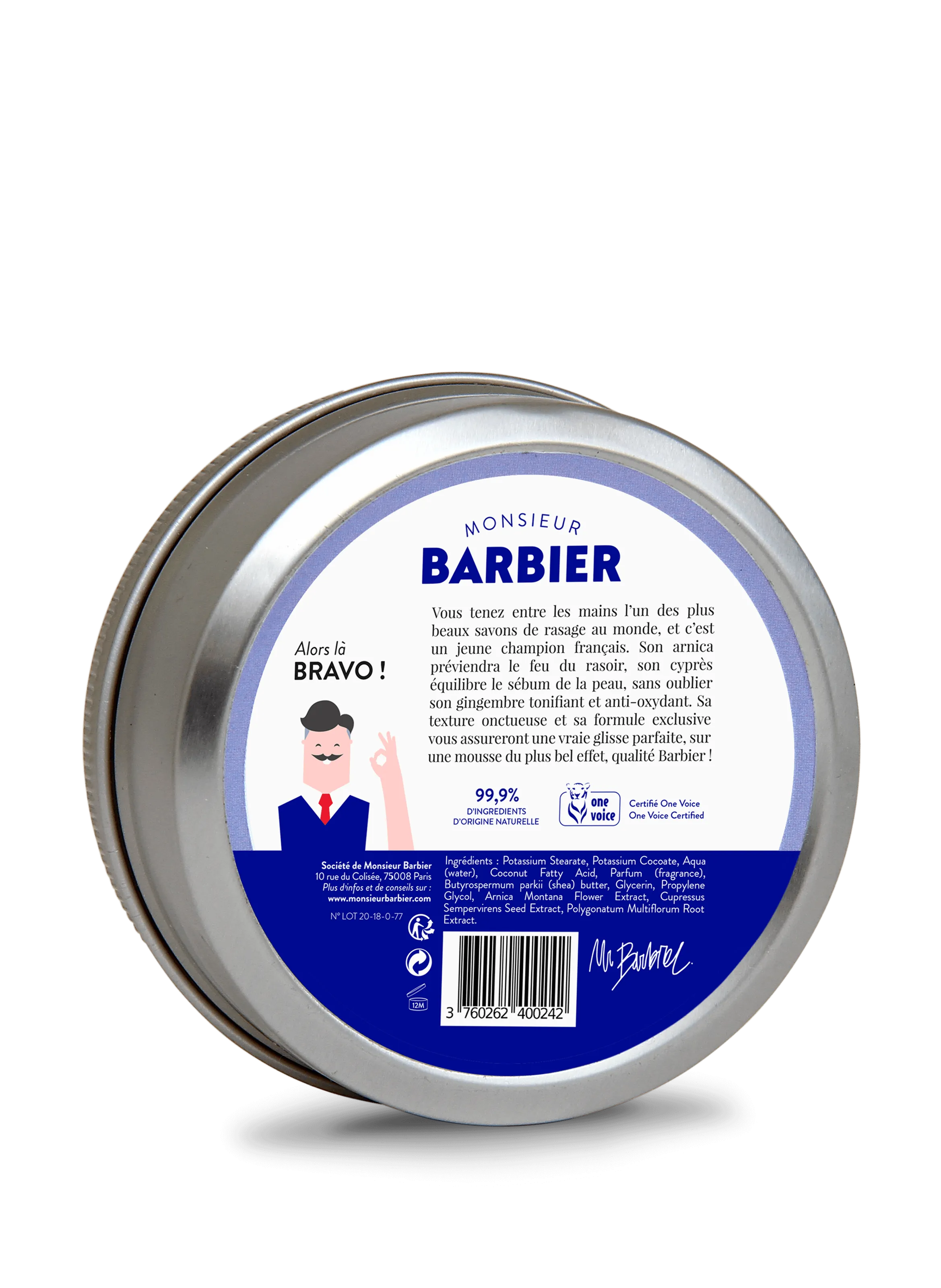 MONSIEUR BARBIER  BETTER SHAVE - Shaving soap