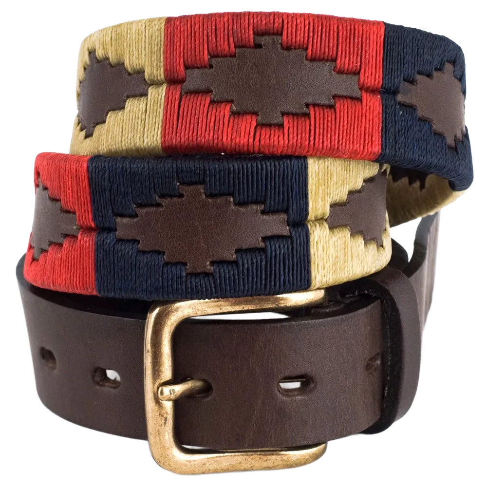 Multicolor Polo Belt by Pioneros