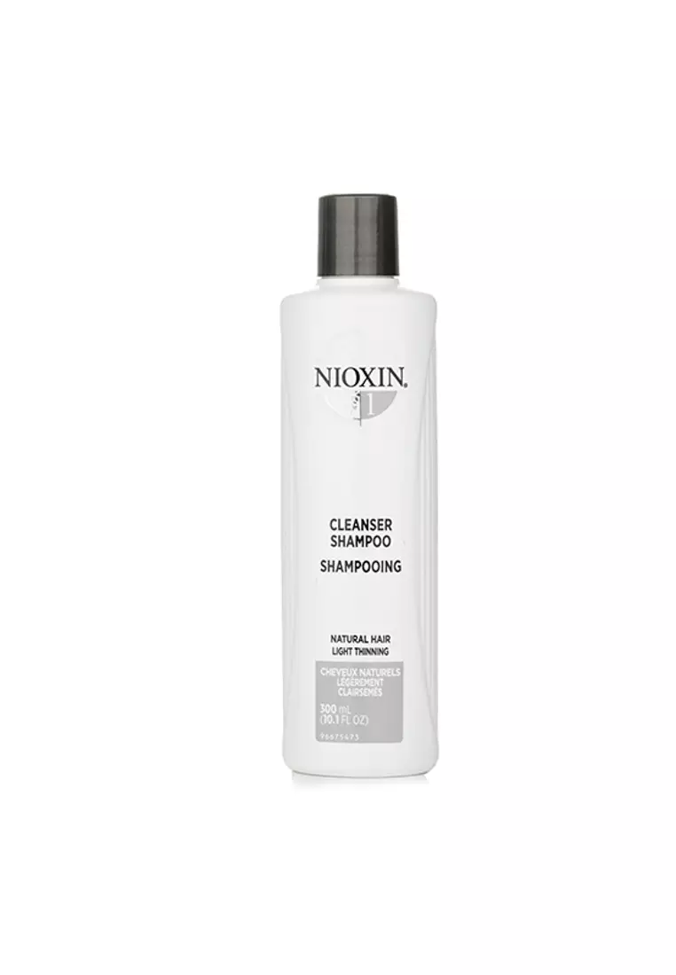 Nioxin NIOXIN - Derma Purifying System 1 Cleanser Shampoo (Natural Hair, Light Thinning) 300ml/10.1oz