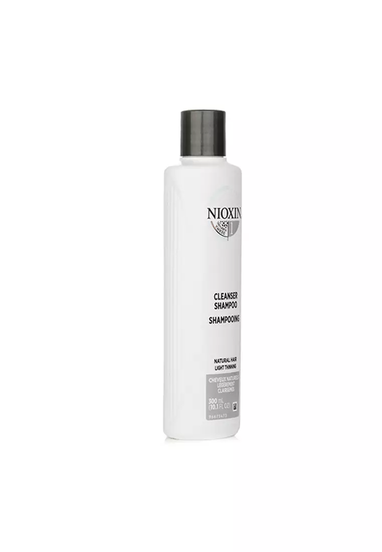 Nioxin NIOXIN - Derma Purifying System 1 Cleanser Shampoo (Natural Hair, Light Thinning) 300ml/10.1oz