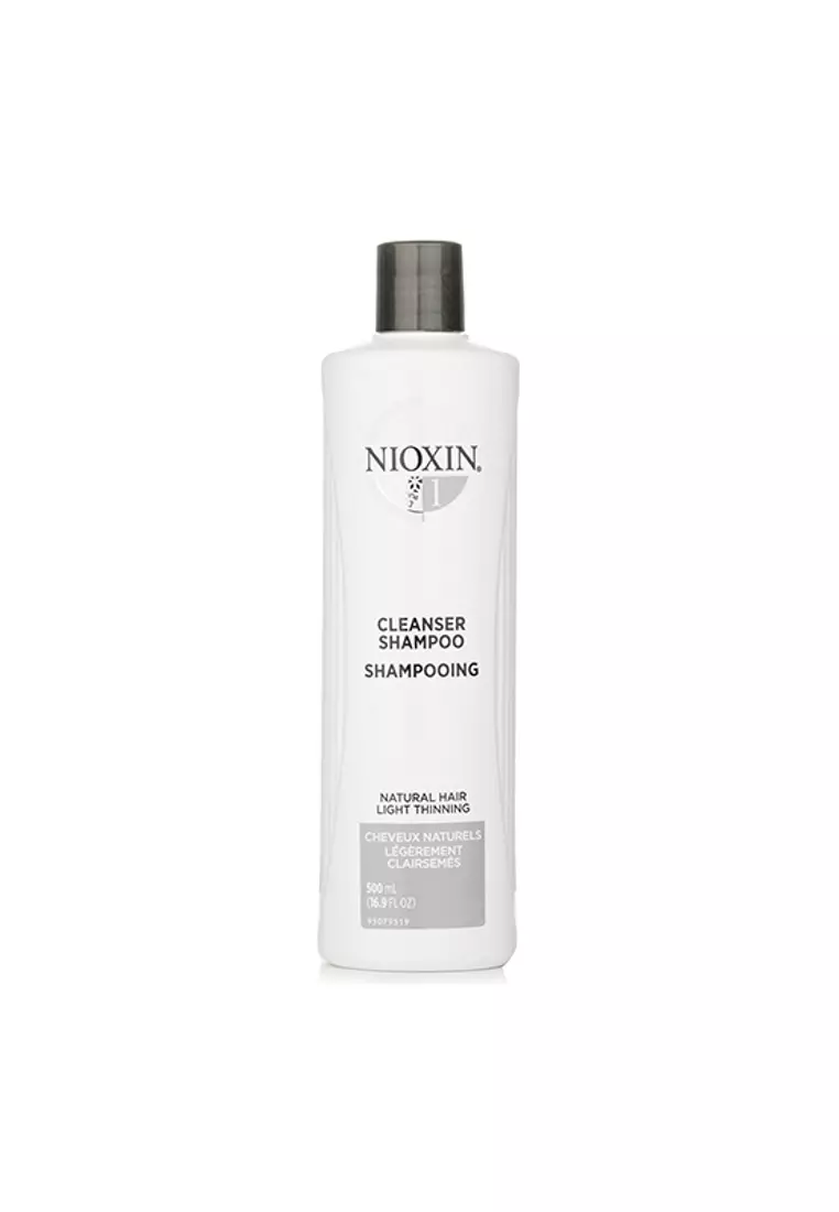 Nioxin NIOXIN - Derma Purifying System 1 Cleanser Shampoo (Natural Hair, Light Thinning) 500ml/16.9oz.