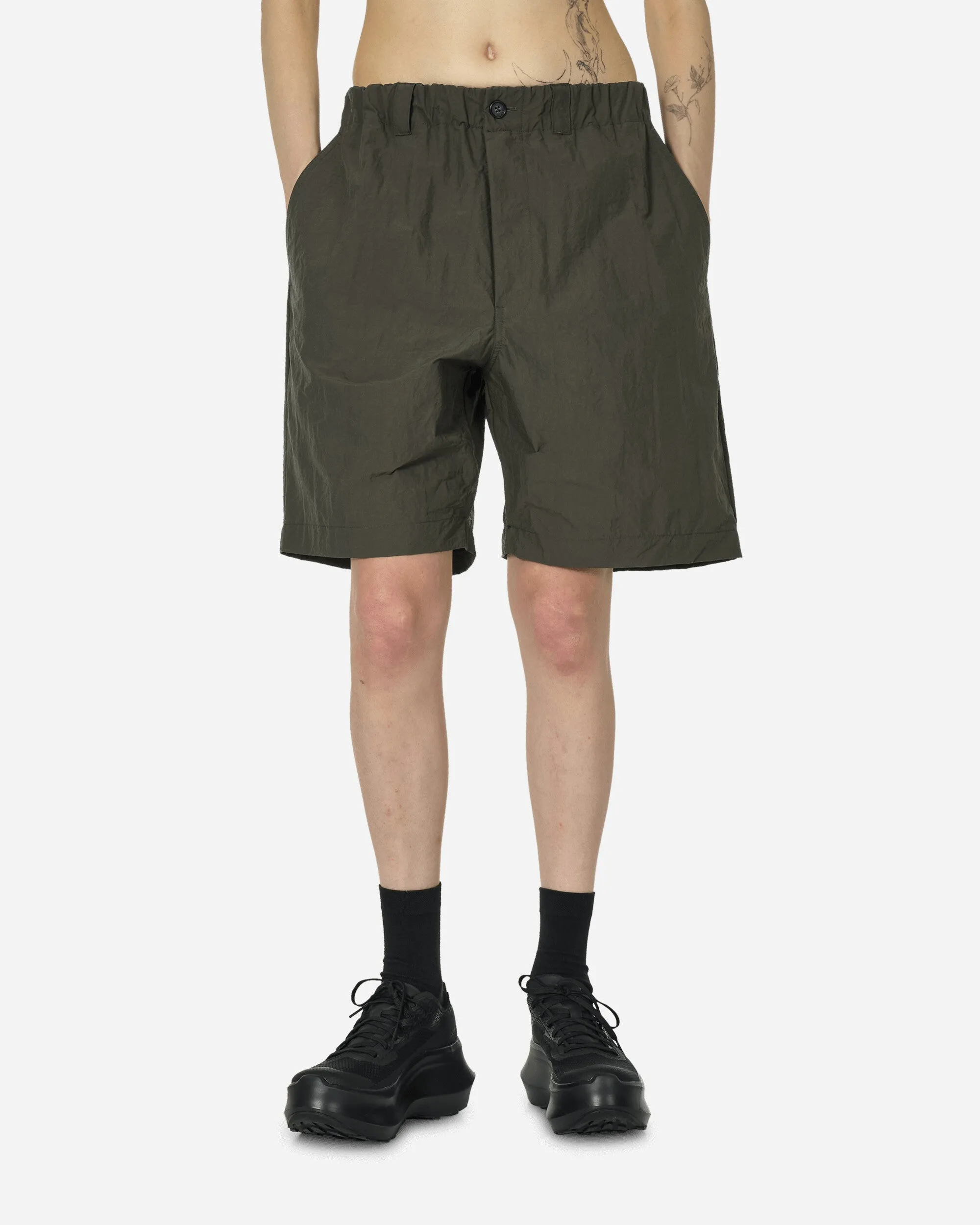 Nylon Comfort Shorts Charcoal