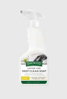 Oakwood Leather Care Deep Clean Soap (500mL)