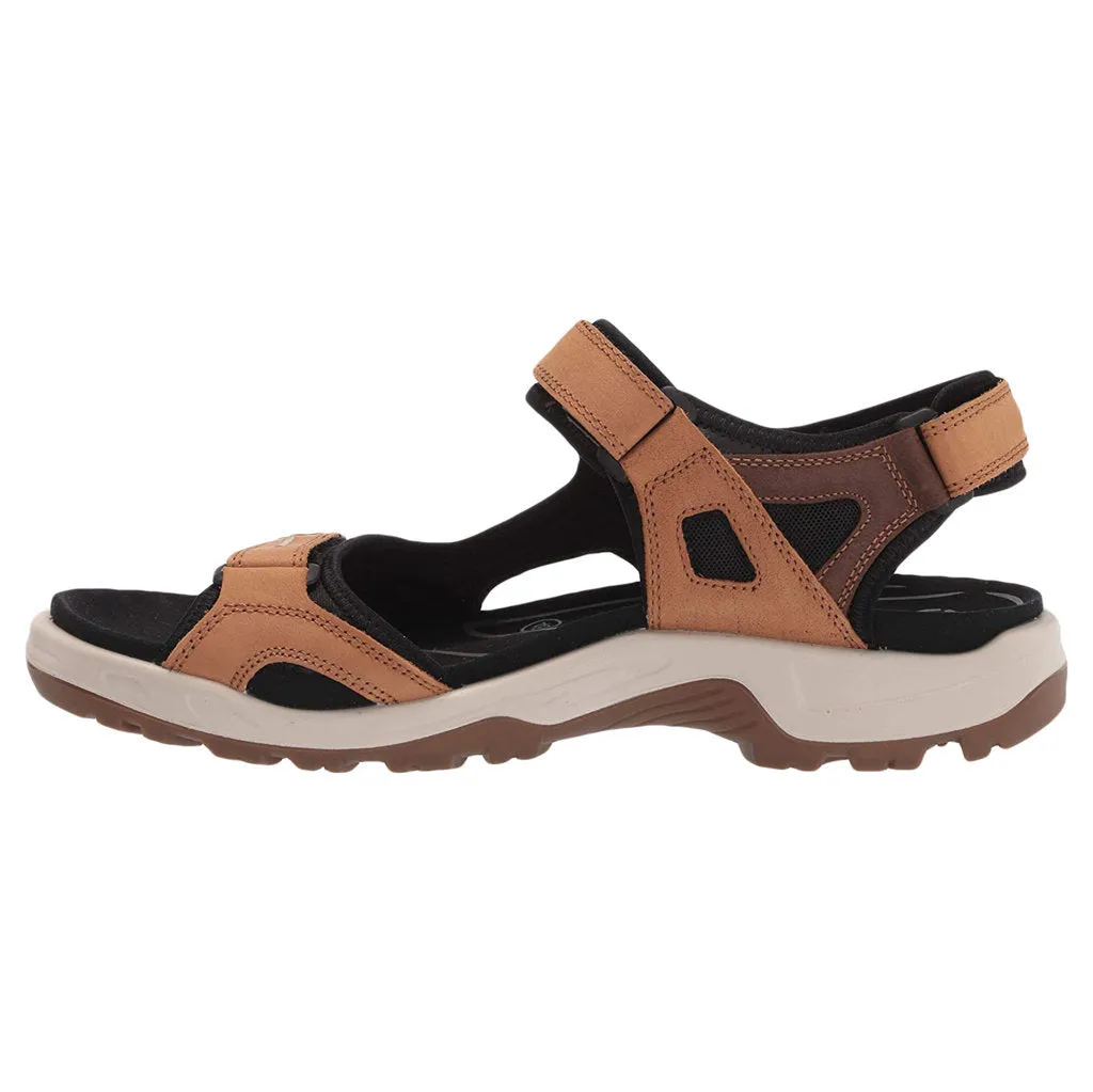 Offroad Oiled Nubuck Leather Men's Casual Sandals