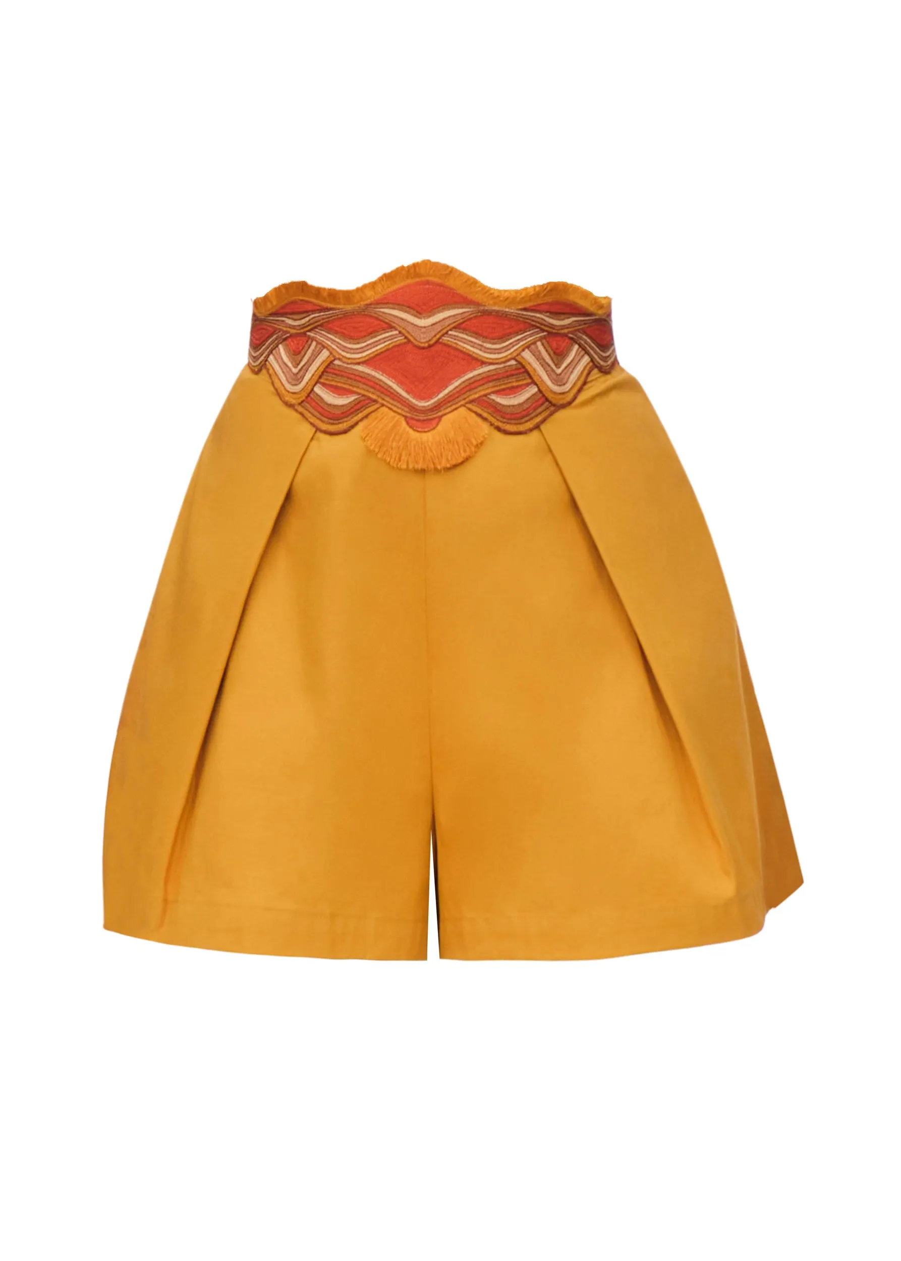 OLLA SHORTS - MUSTARD