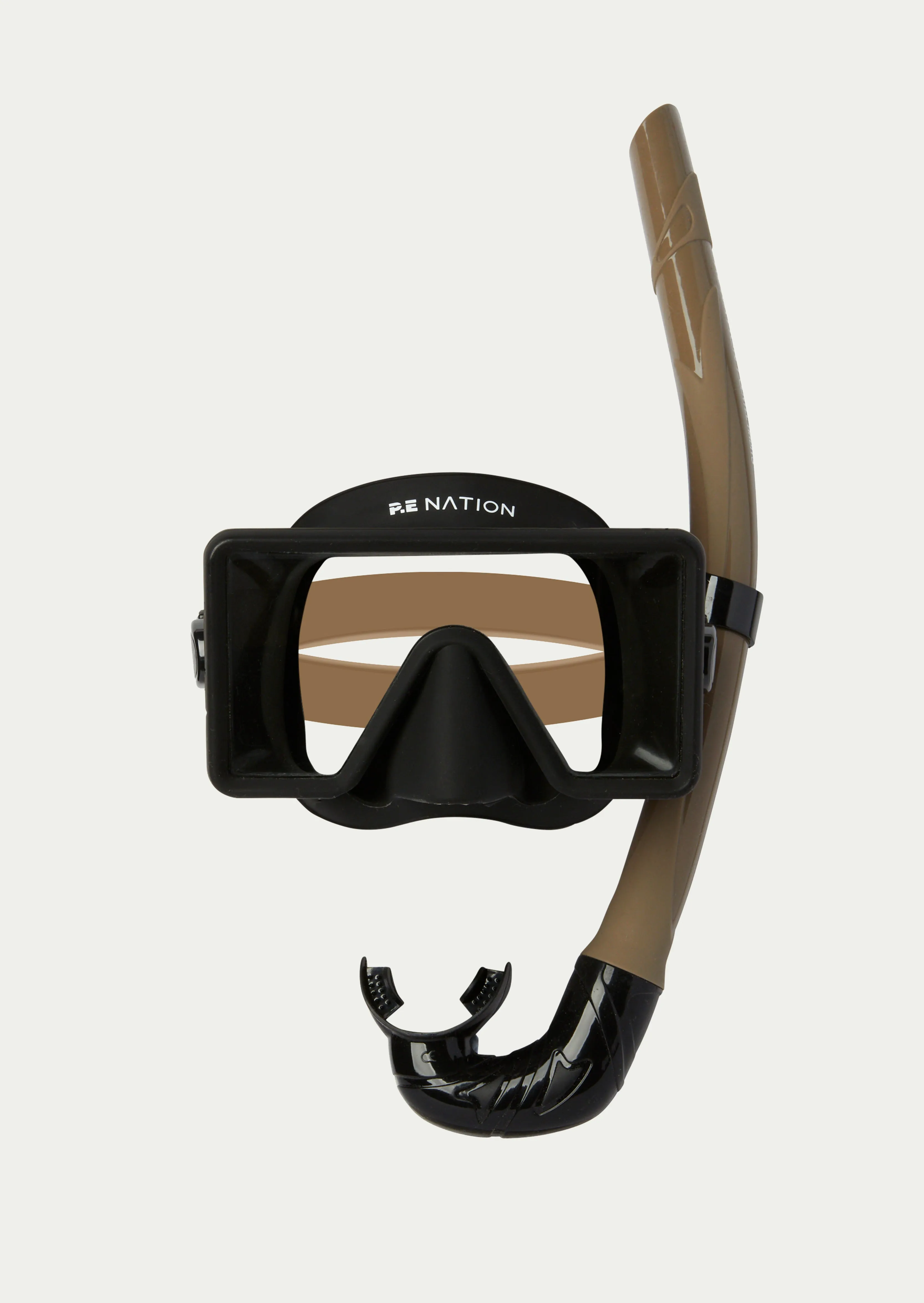 P.E NATION X GENTLE HABITS DIVE MASK & SNORKEL IN BLACK