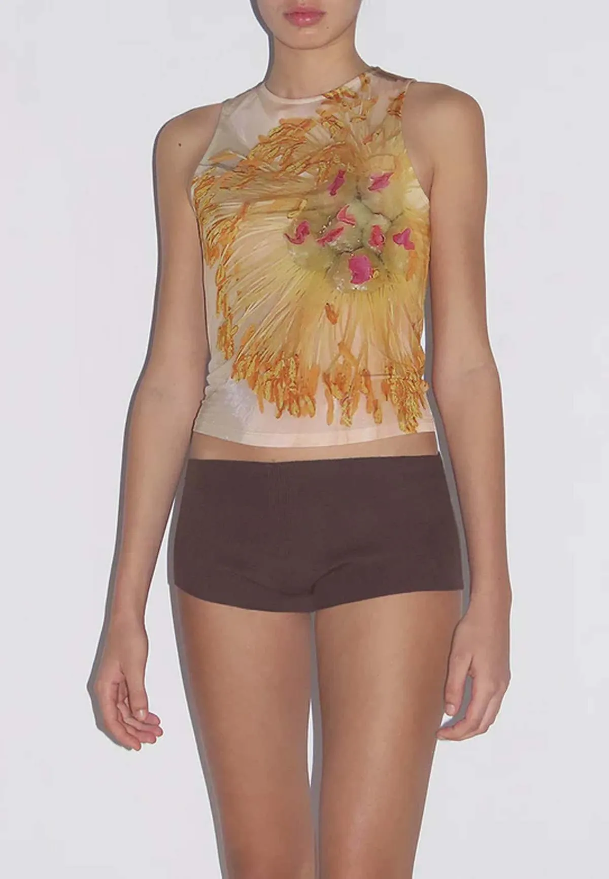 Peonia Tank Top - Floral