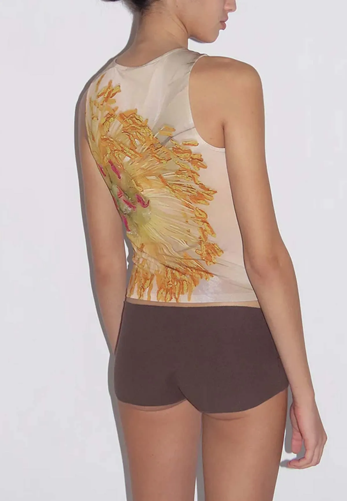 Peonia Tank Top - Floral