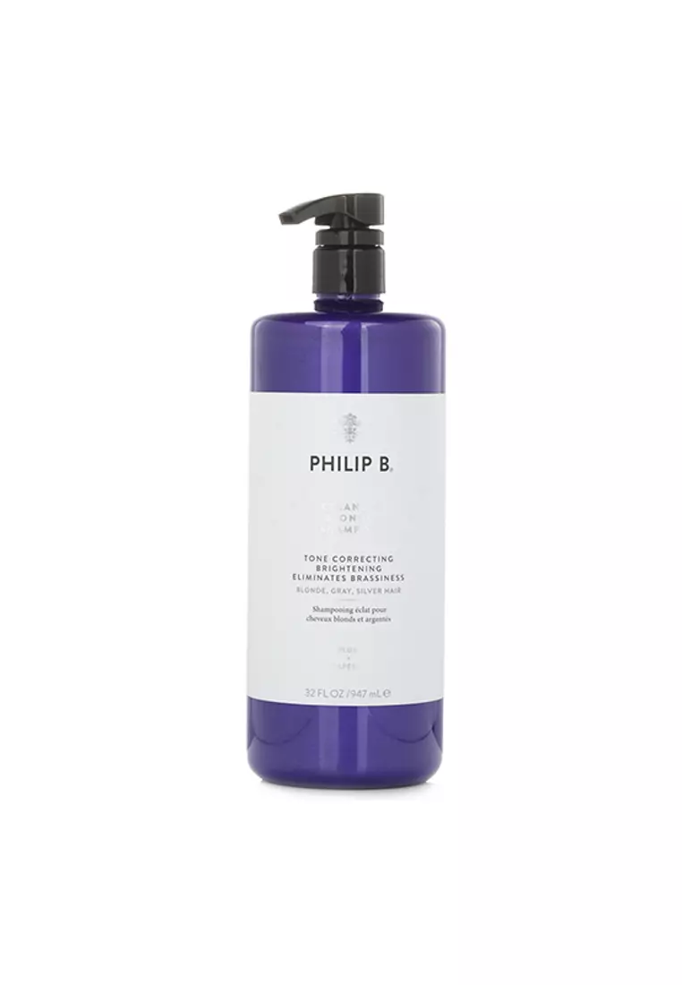 Philip B PHILIP B - Icelandic Blonde Shampoo (Tone Correcting Brightening Eliminates Brassiness - Blonde