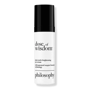 Philosophy Dose Of Wisdom Dark Circle Brightening Eye Cream