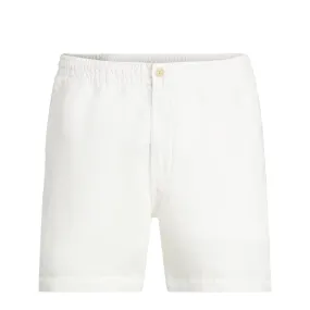 Polo Ralph Lauren 15.2 cm Polo Prepster Linen-Blend Short Deckwash White