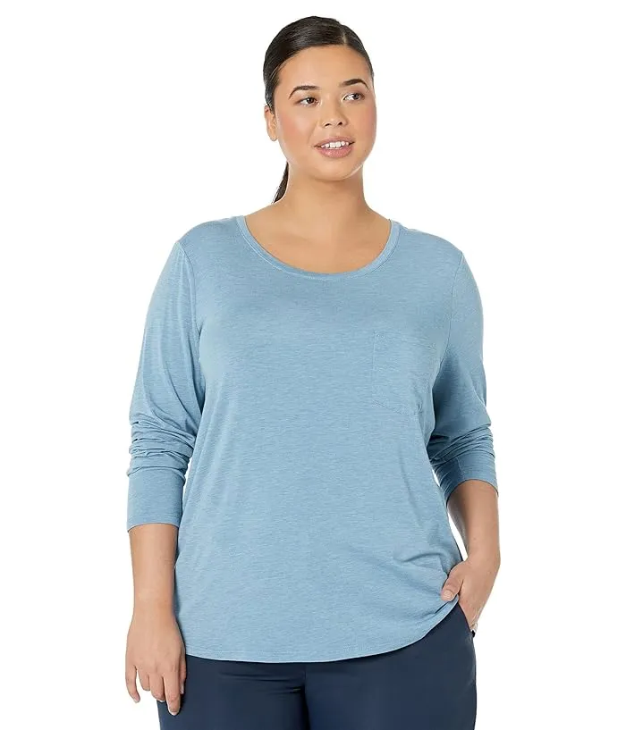 Prana Plus Size Foundation Long Sleeve Women's