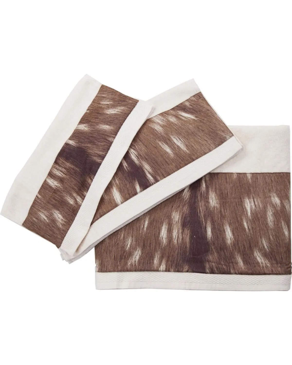 Product Name:  HiEnd Accents Huntsman Axis Cream Hand Towel Set