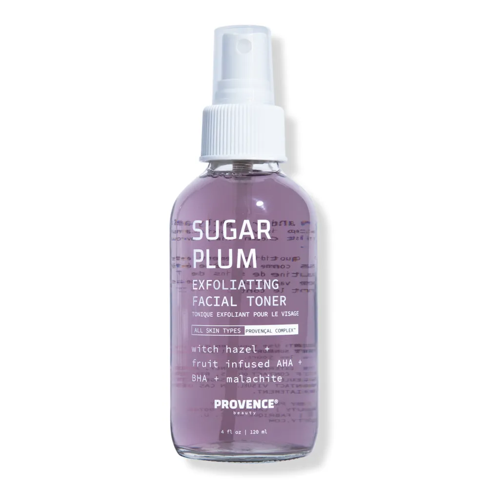 PROVENCE Beauty Sugar Plum Exfoliating Facial Toner