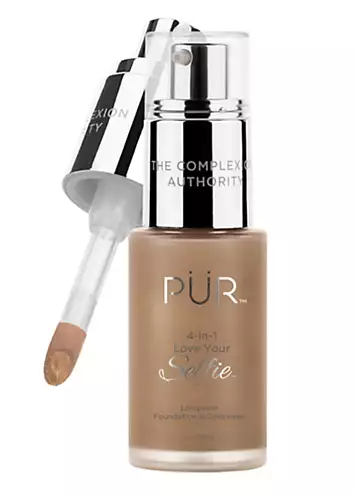 PUR 4-in-1 Love Your Selfie Longwear Foundation & Concealer 30ml | Kaleidoscope