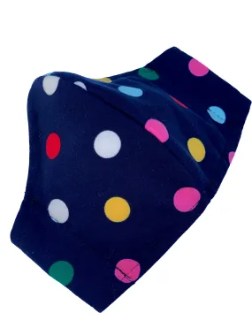 Rainbow Dotty Face Mask