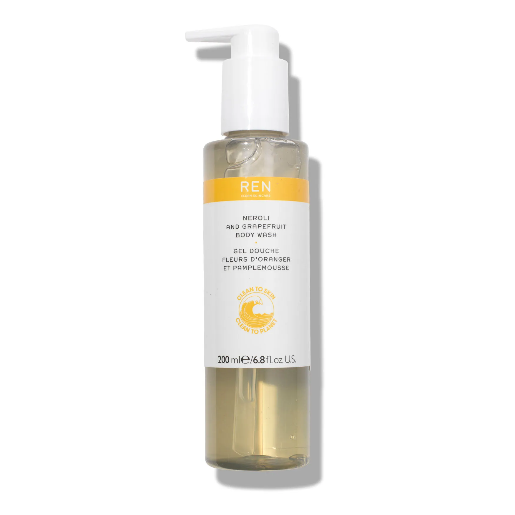 Ren Clean Skincare Neroli And Grapefruit Body Wash