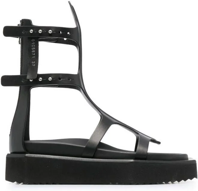 Rick Owens Turbo Cyclops Spartan sandals Black