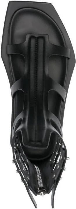 Rick Owens Turbo Cyclops Spartan sandals Black