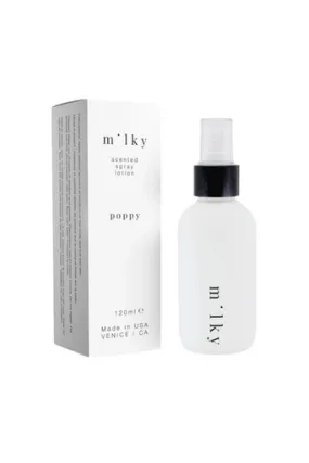 Riddle 4 oz Milky Spray Lotion Poppy