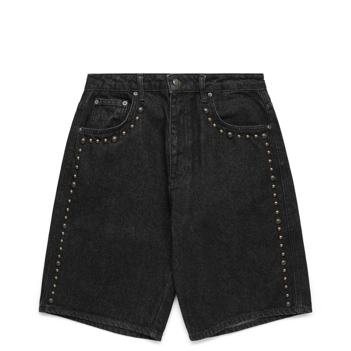 RIVETING SHORTS BLACK | Bodega