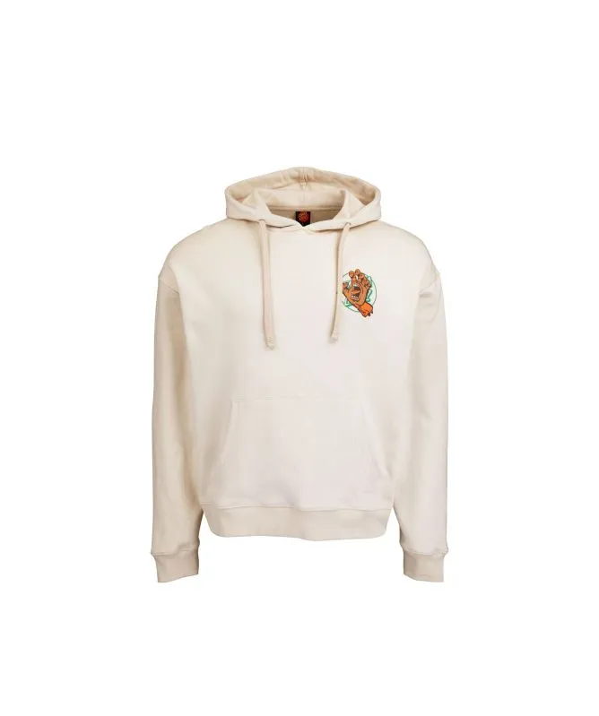 Santa Cruz Opus Hand Overlay Hoodie | Cream