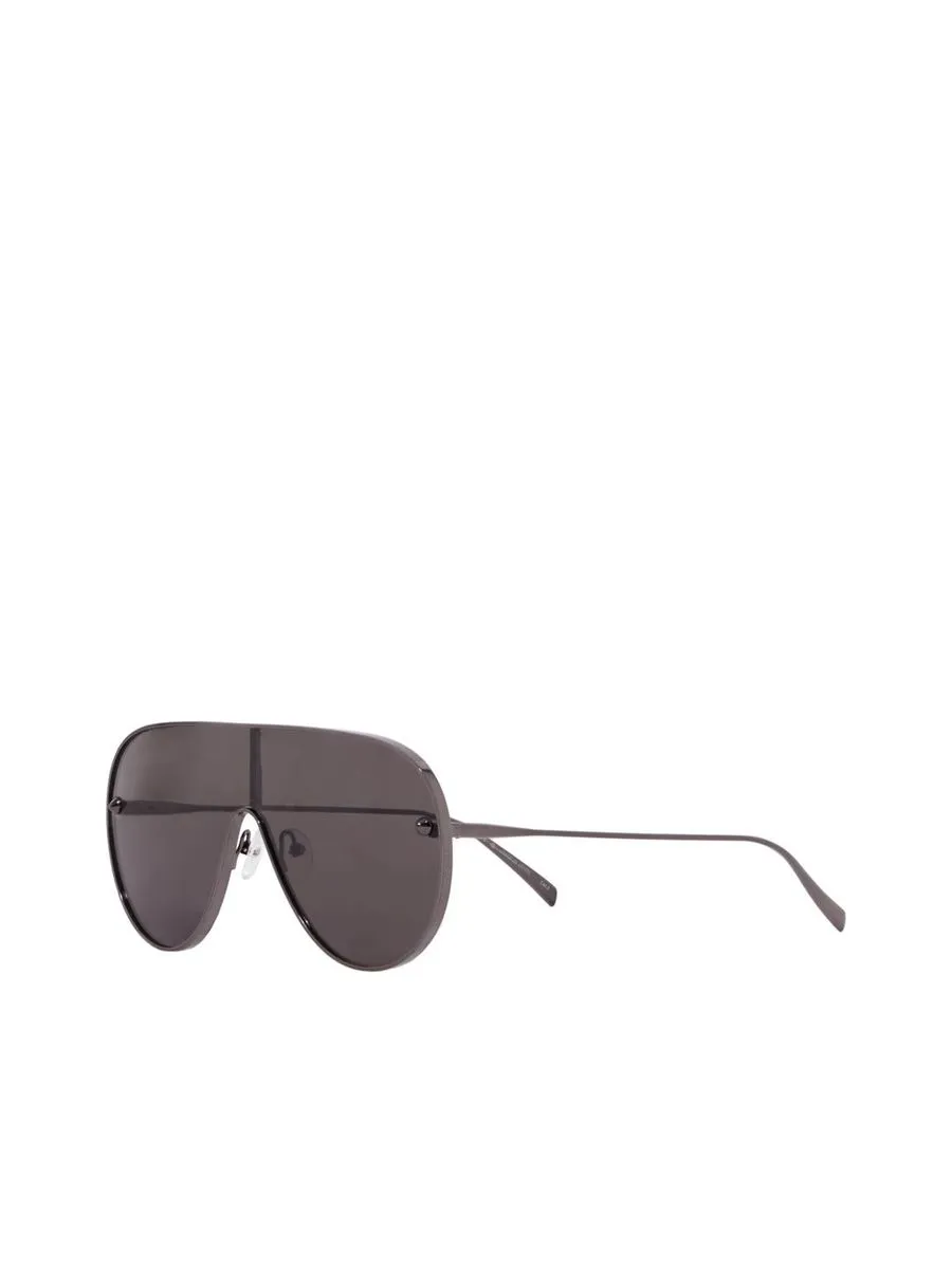 Studded Mask Aviator Sunglasses