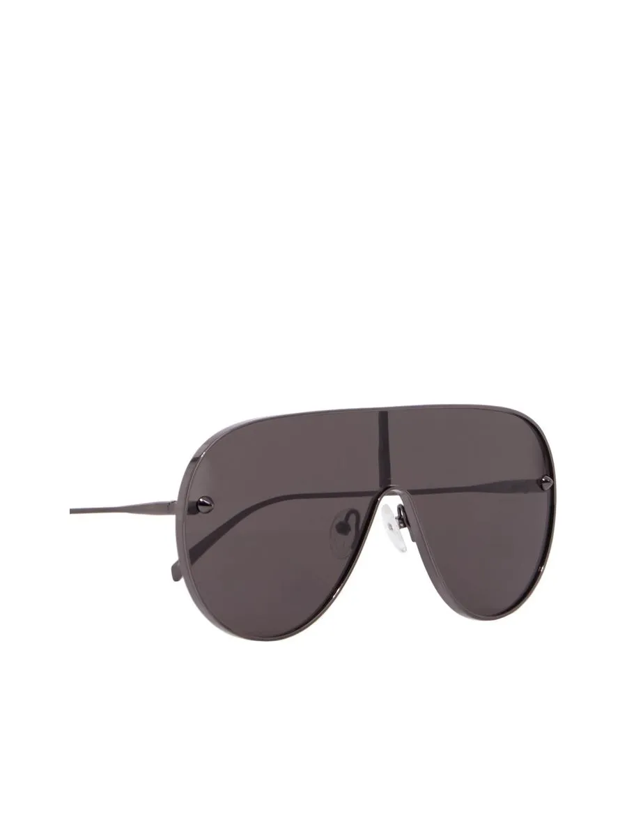 Studded Mask Aviator Sunglasses