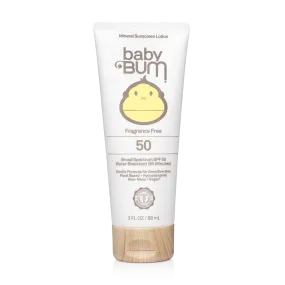 Sun Bum Baby Bum Mineral Sunscreen Lotion Fragrance Free-SPF 50-3 oz