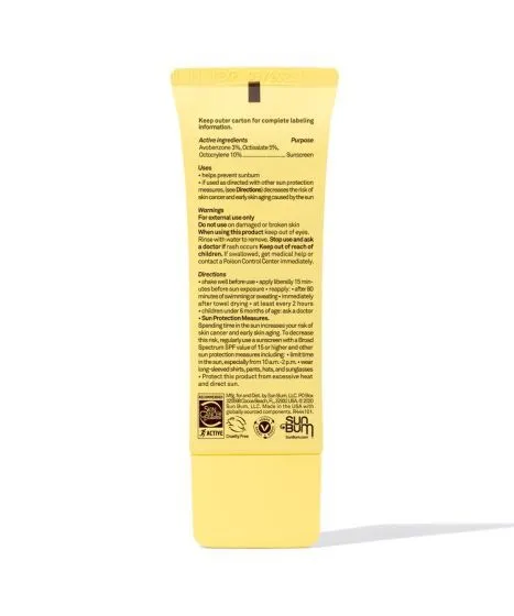 Sun Bum Glow SPF 30 Sunscreen Face Lotion