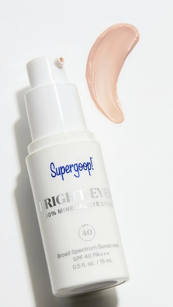 Supergoop!   Bright-Eyed 100% Mineral Eye Cream SPF 40 