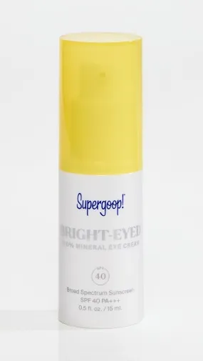 Supergoop!   Bright-Eyed 100% Mineral Eye Cream SPF 40 