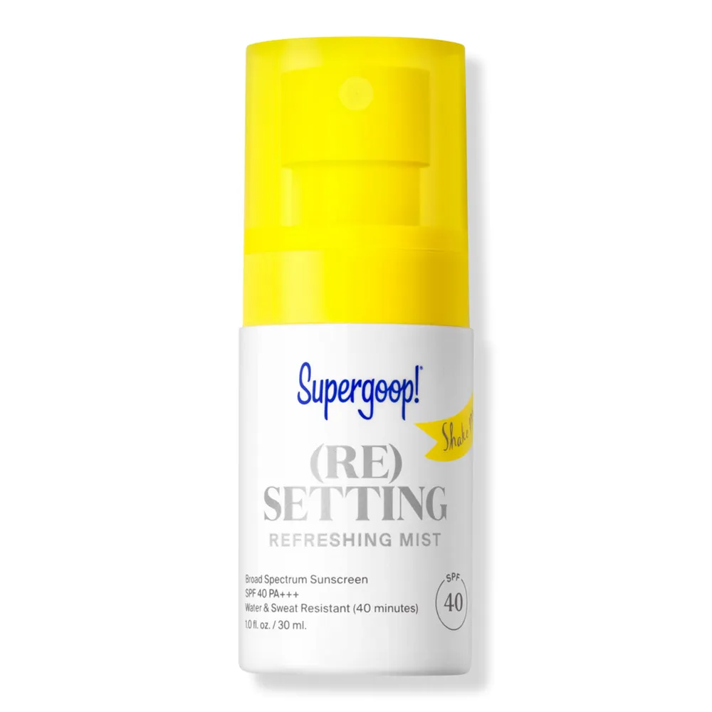 Supergoop! Mini (Re)Setting Refreshing Mist Sunscreen SPF 40