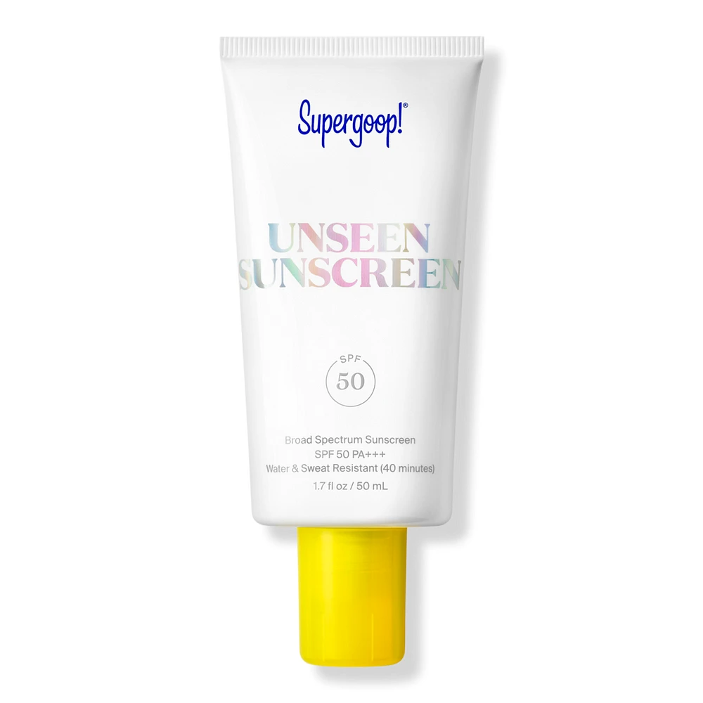 Supergoop! Unseen Sunscreen SPF 50 Invisible Sun Protection for Face