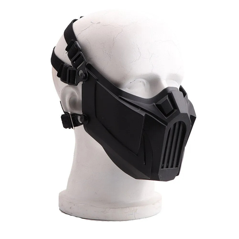 Techwear Half Mouth Mask